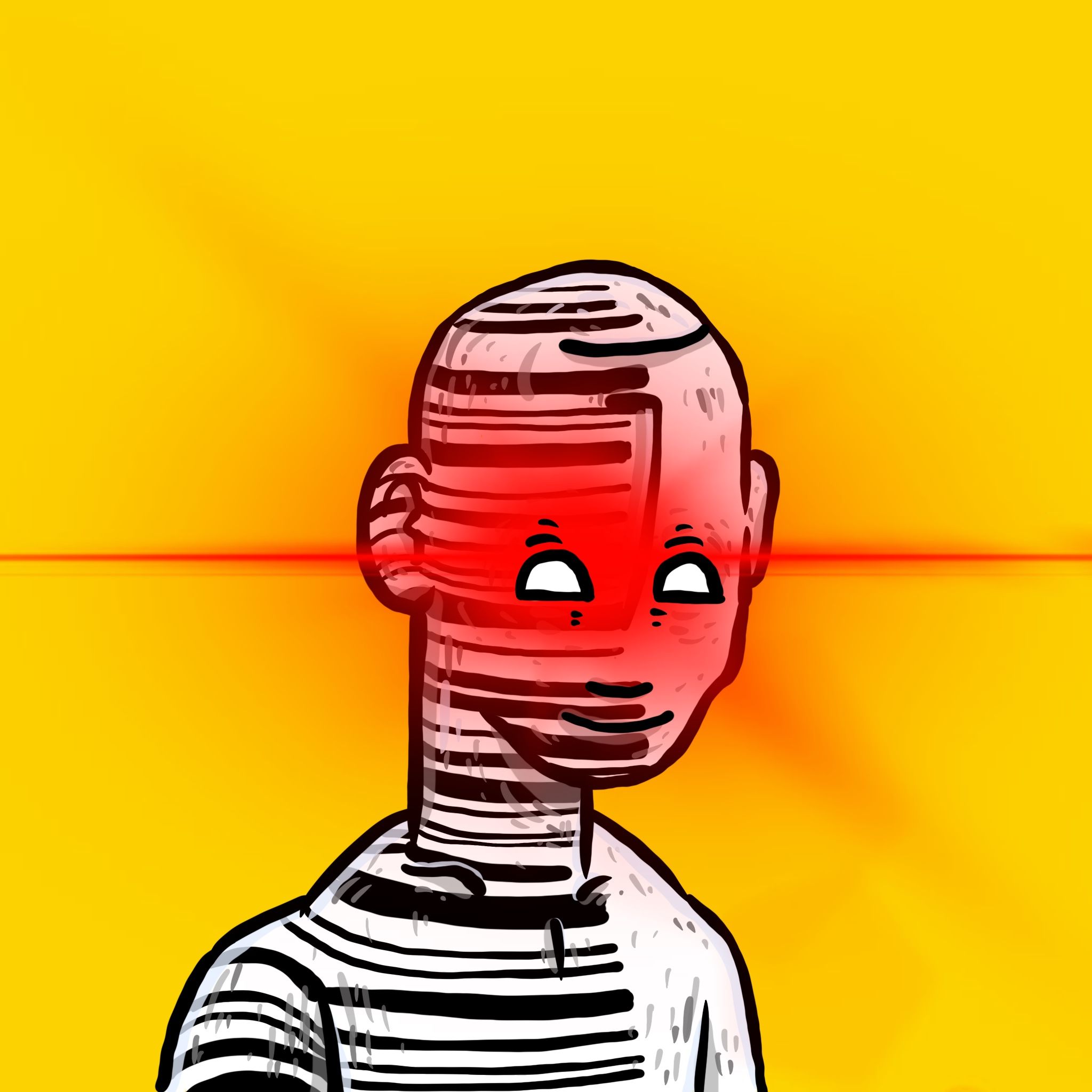 Flipped Face #44 #1