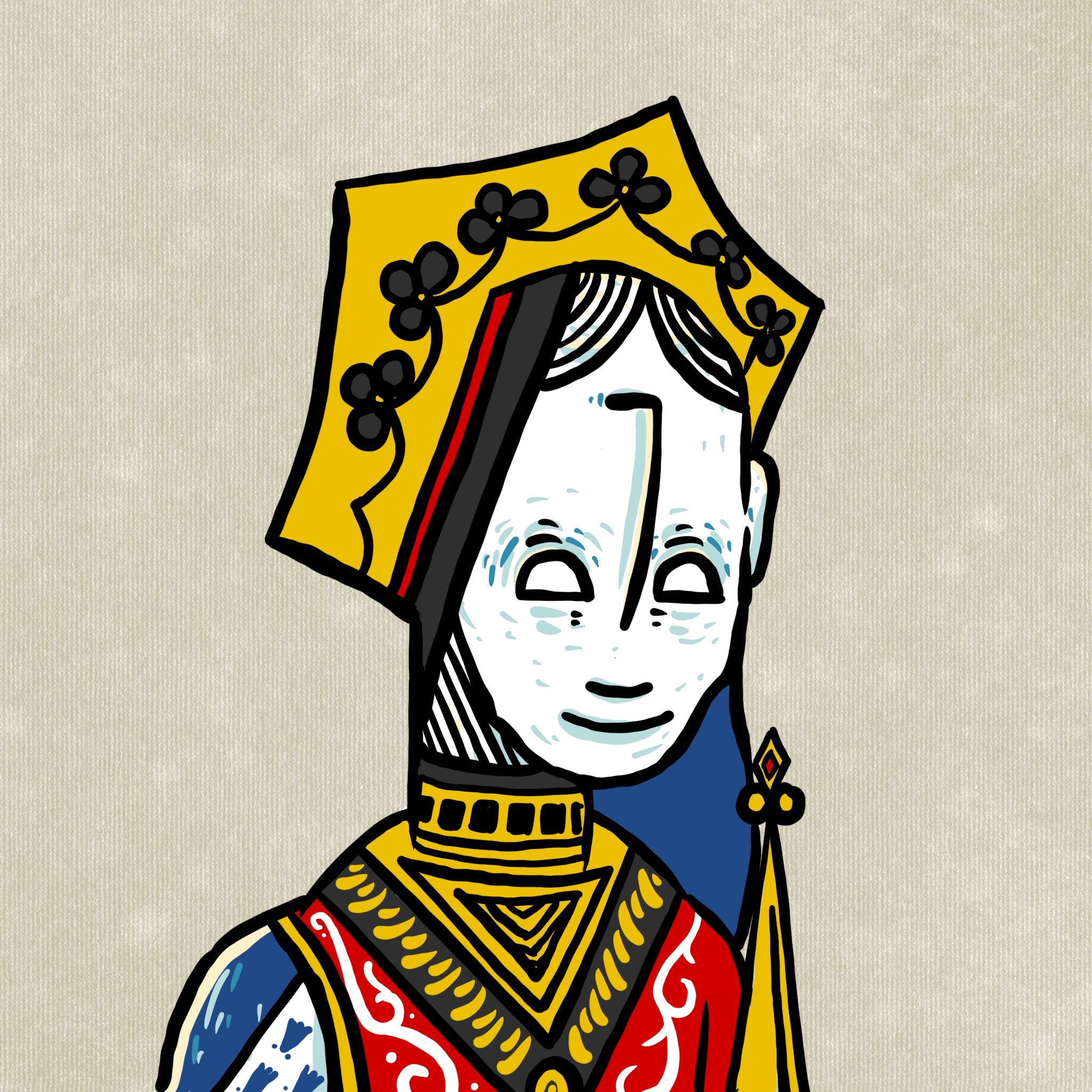 Flipped Face #207 #1