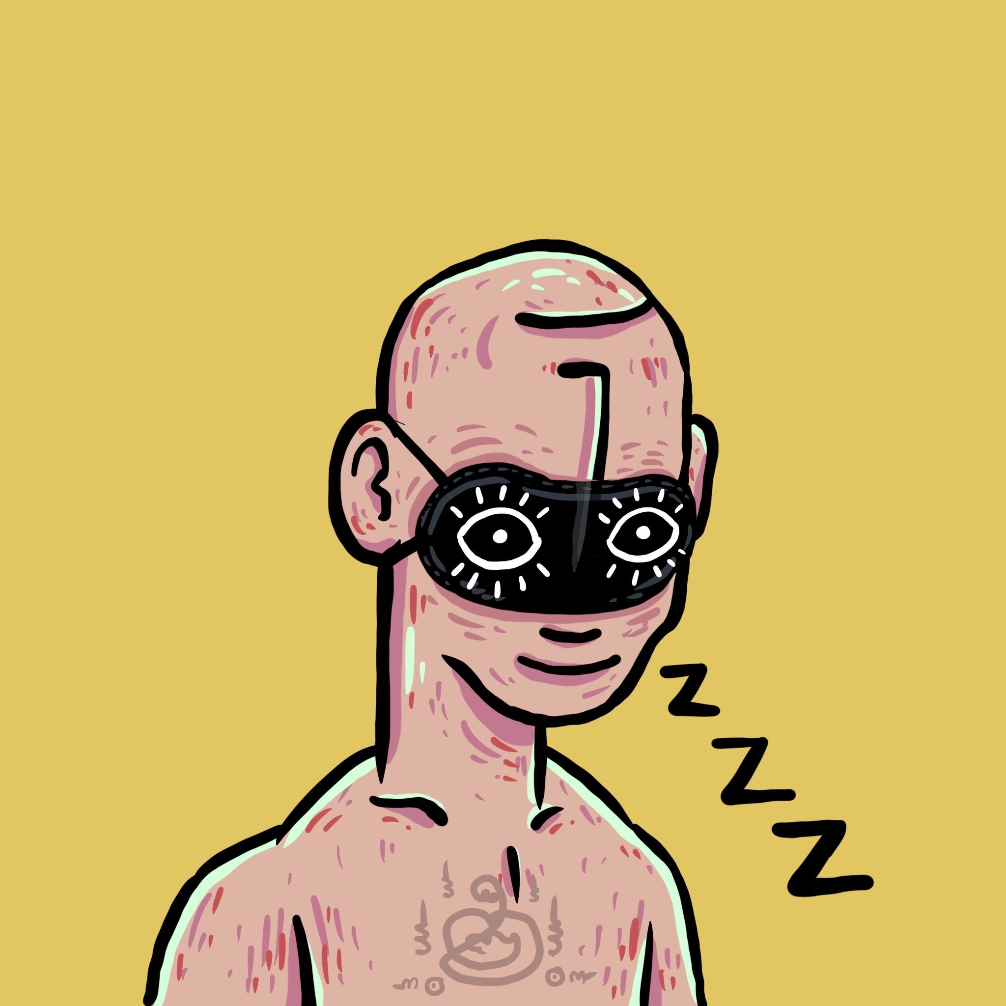Flipped Face #009 #1